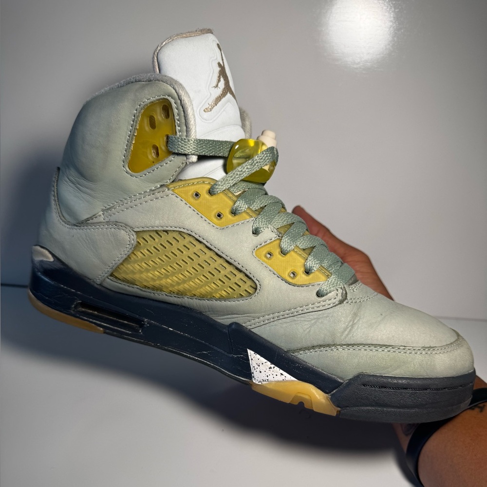 Air Jordan 5 Retro “Jade Horizon” Size 8.5 - Picture 4 of 12